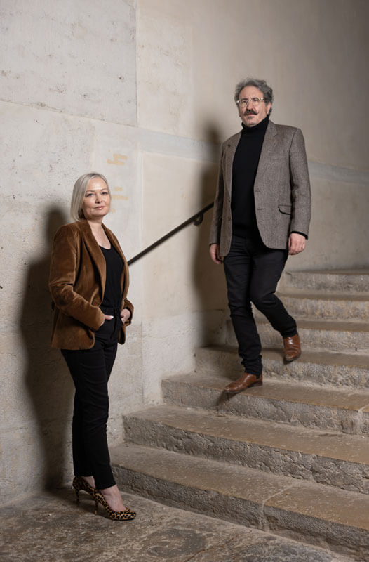 Maitre Pascal Touhari et Maitre Caroline Chevallier